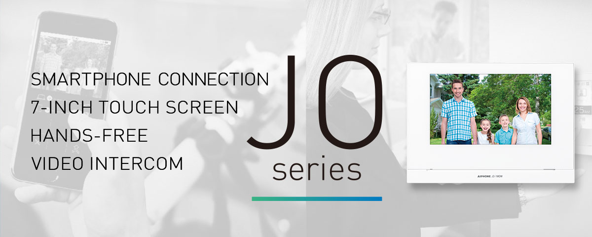 JO Series, HANDS-FREE VIDEO INTERCOM 7-INCH TOUCH SCREEN