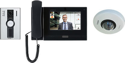 AIPHONE IX system with network camera