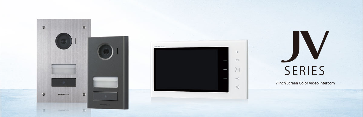With advanced functionality and refined design, enrich your space with the 7- inch Video Intercom, JV Series